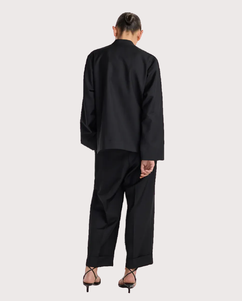 Pankou Closure Jacket Black