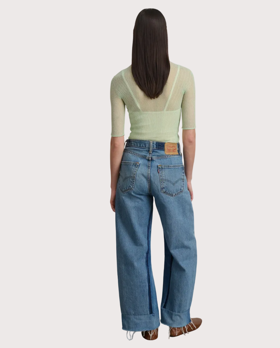 Reworked Culotte Vintage Indigo