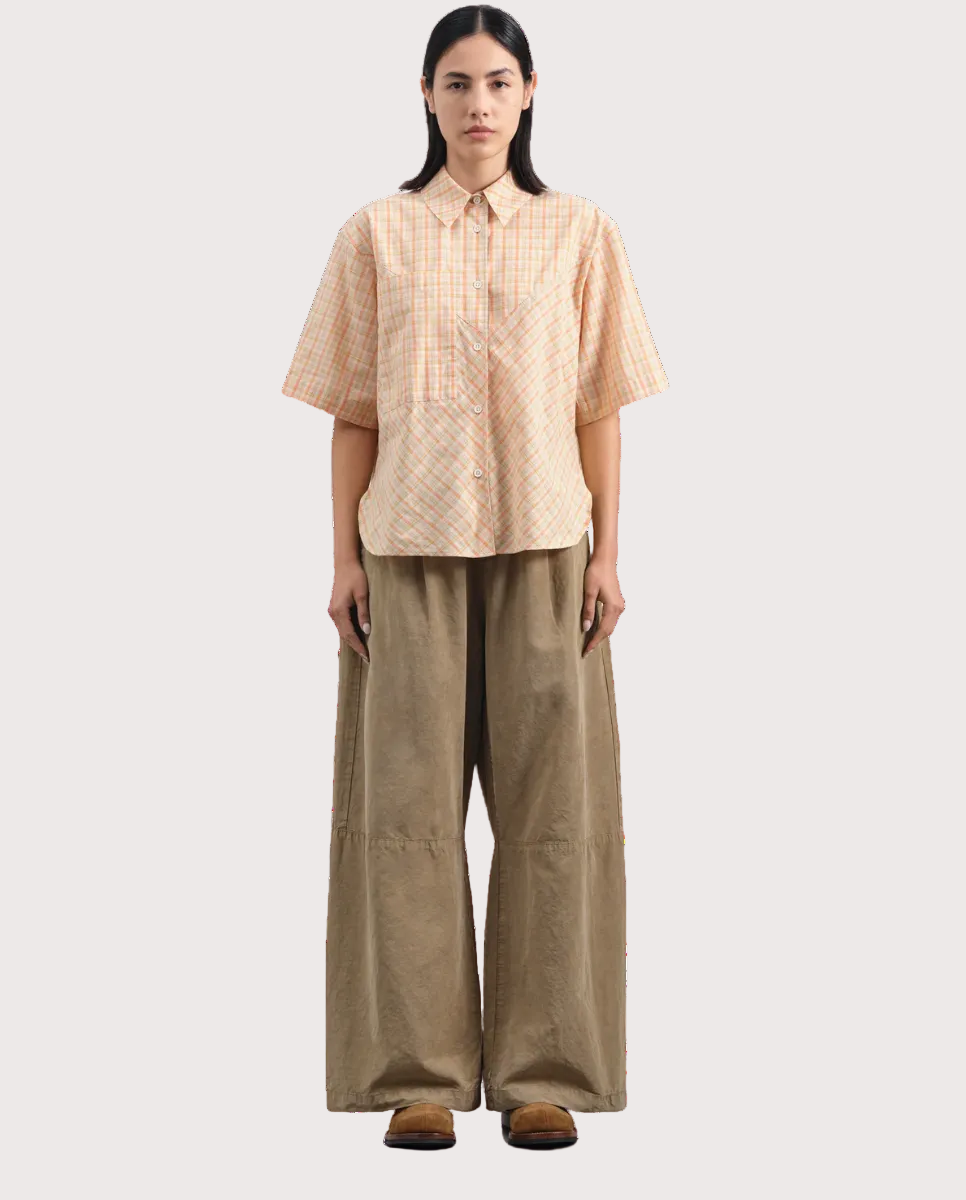 Deadbeat Drop out Trousers Taupe