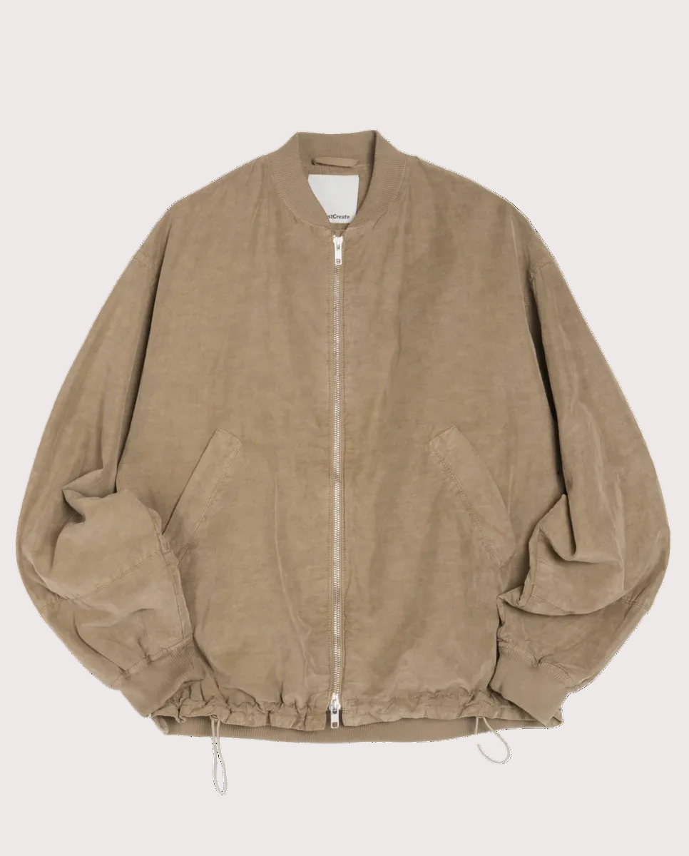 Basement Bomber Jacket Taupe