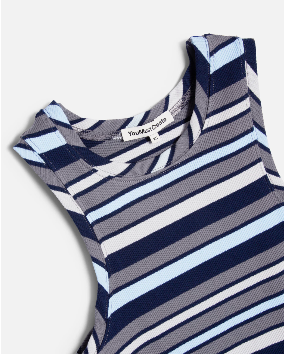 Dot Vest Blue