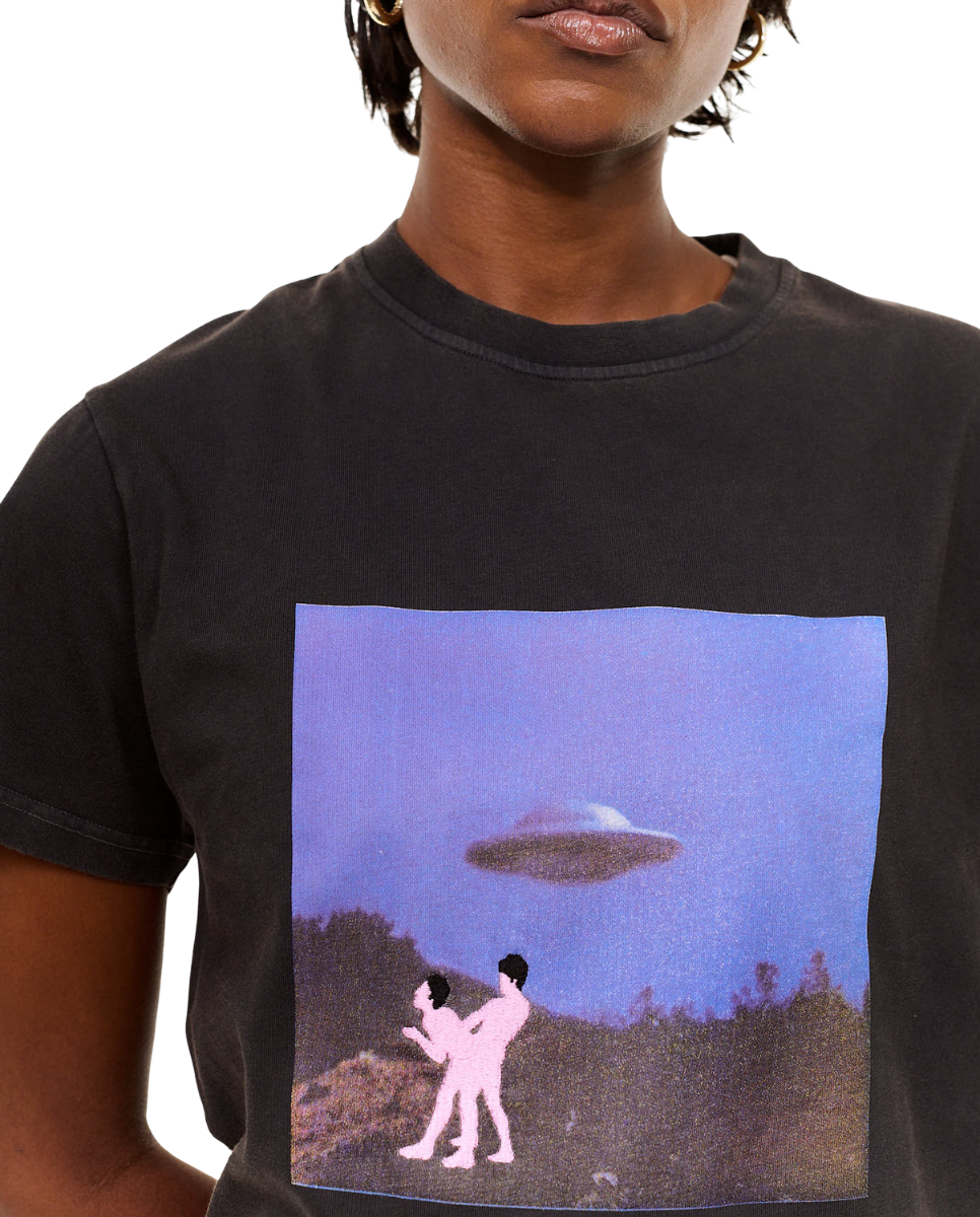 I Came From Outerspace T-Shirt Off-Black