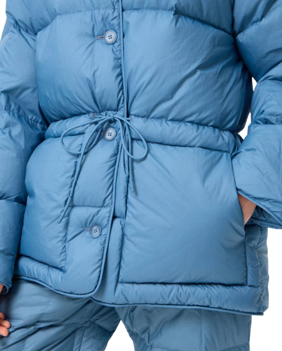 Cozy Michlin Jacket Micro Stone Blue