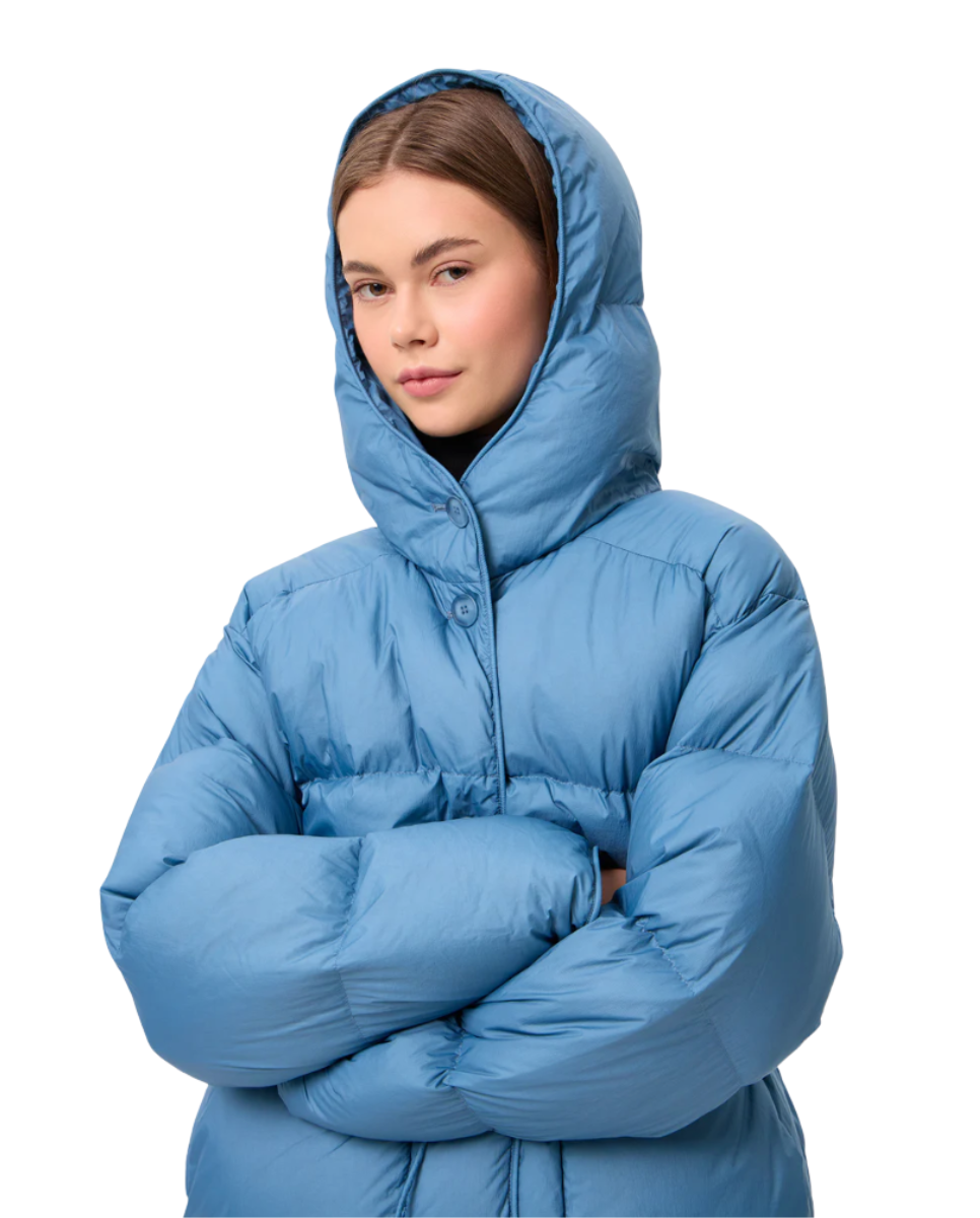 Cozy Michlin Jacket Micro Stone Blue
