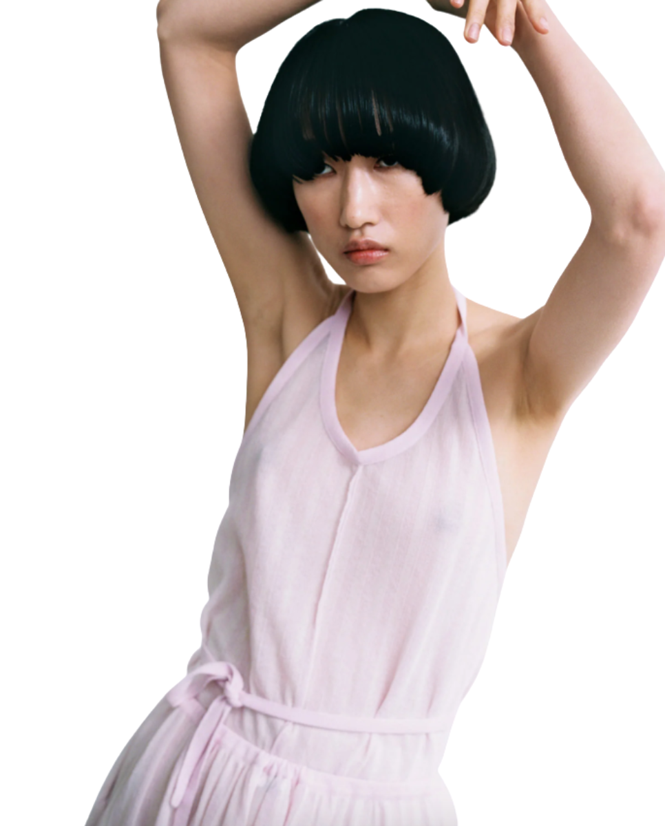 Sakkaku Top Pale Pink
