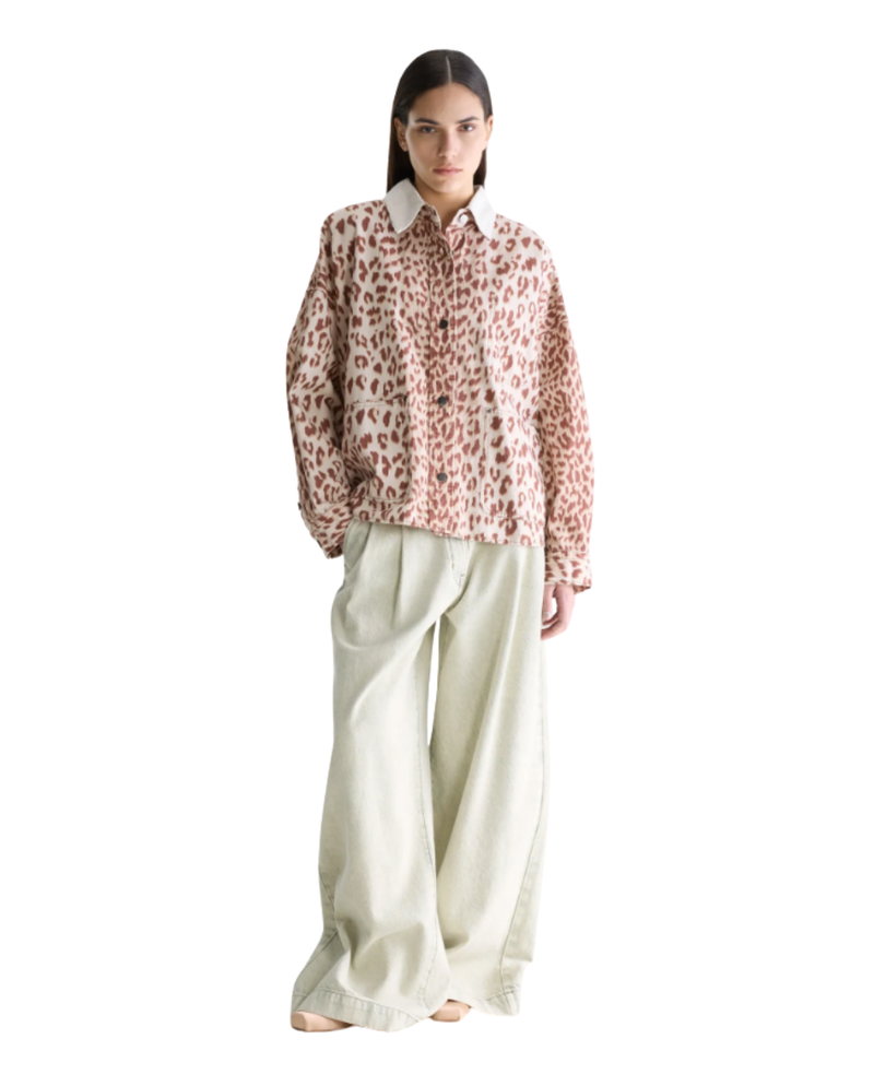 Wandy Overshirt Leopard Print – Diverse