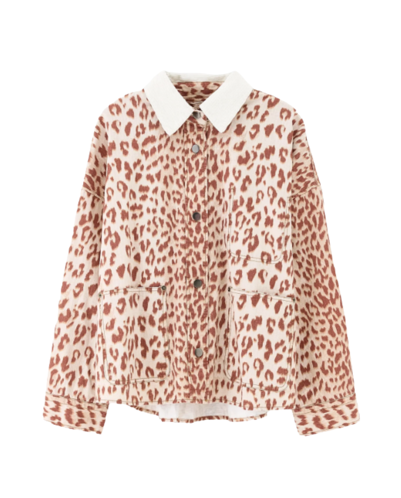 Wandy Overshirt Leopard Print – Diverse