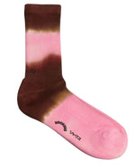 Dip-dye cotton socks