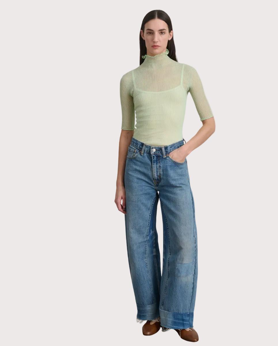 Reworked Culotte Vintage Indigo