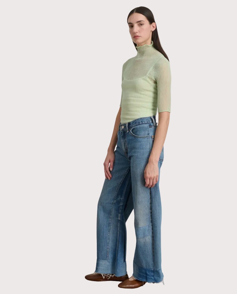 Reworked Culotte Vintage Indigo