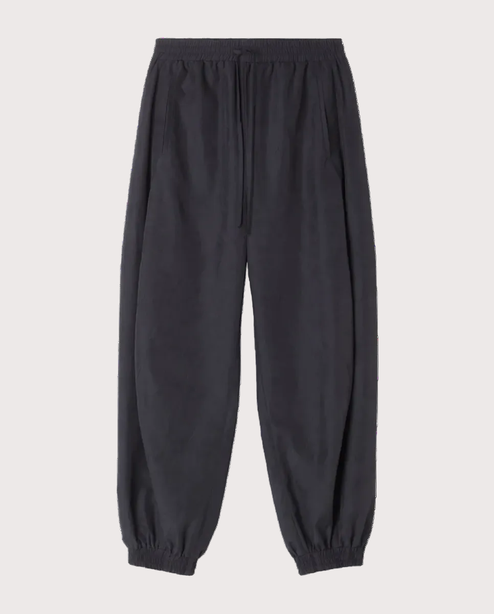 Balloon Track Pants Black