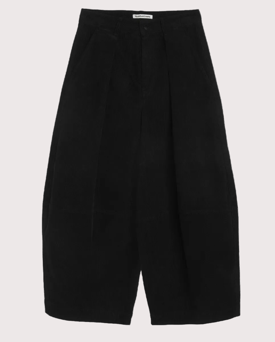 Deadbeat Corduroy Trousers Black