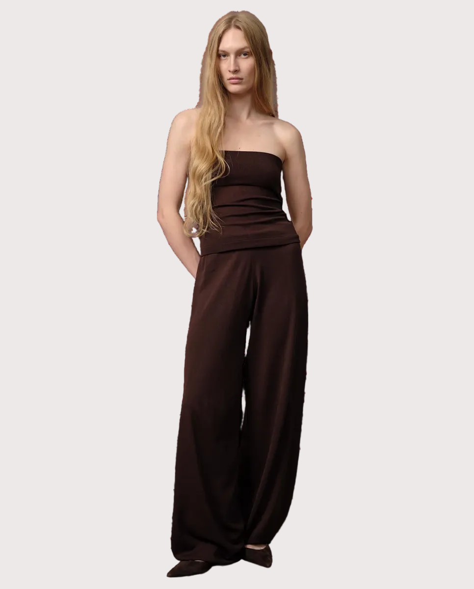 Clark Knit Pants Coffee