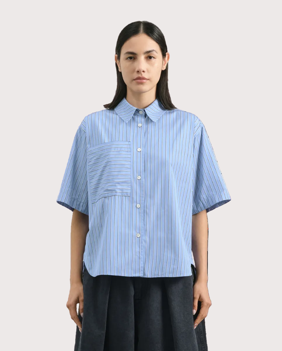 Eva Shirt Off Blue