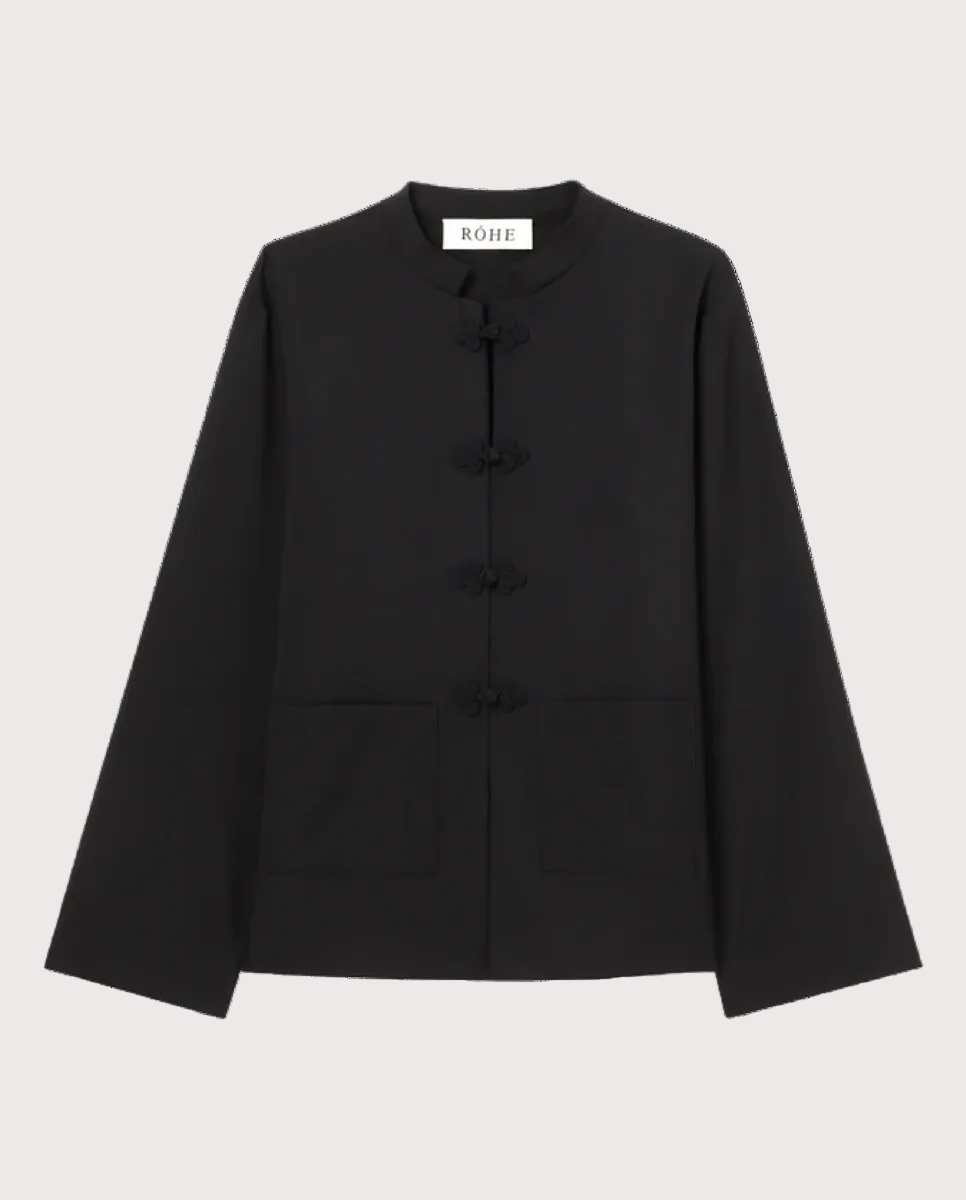Pankou Closure Jacket Black