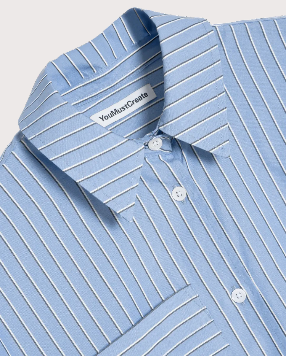 Eva Shirt Off Blue