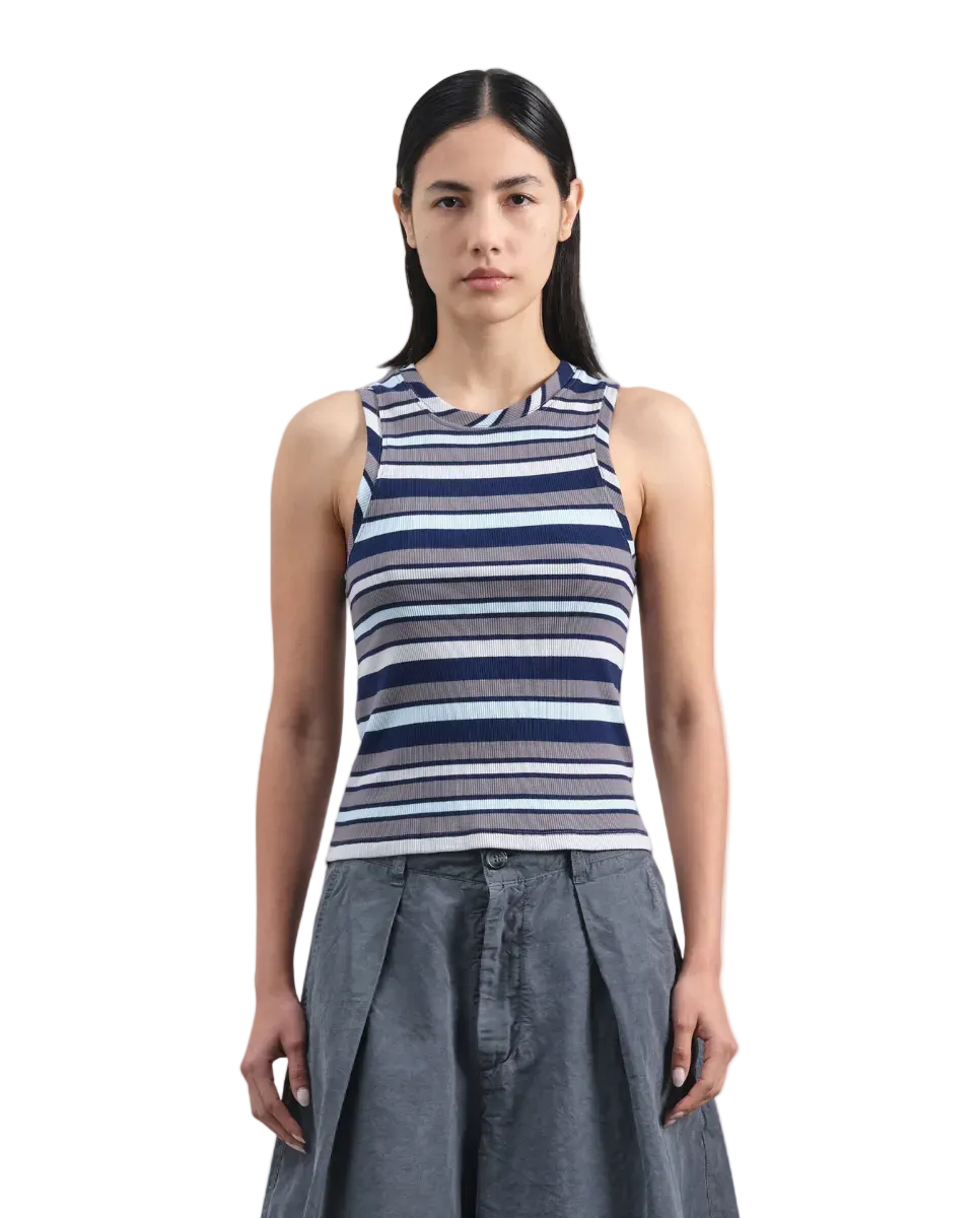 Dot Vest Blue