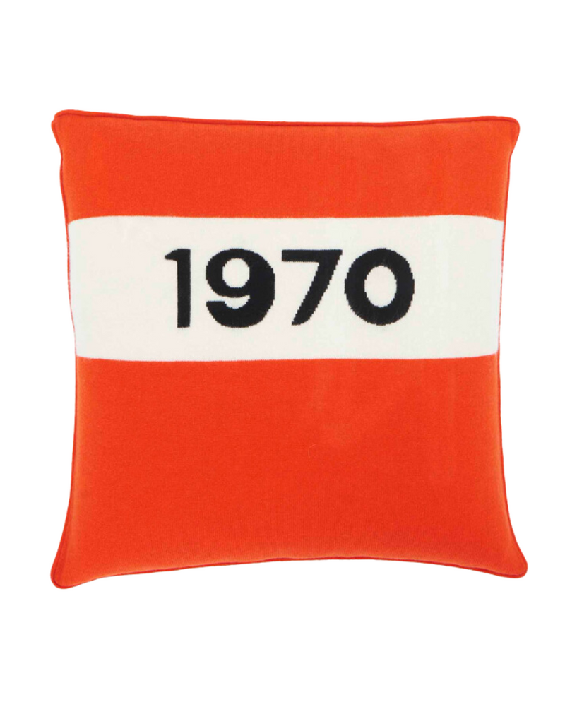 1970 Wool Cushion Cover Red