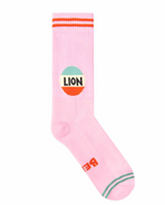 Lion Socks Pink