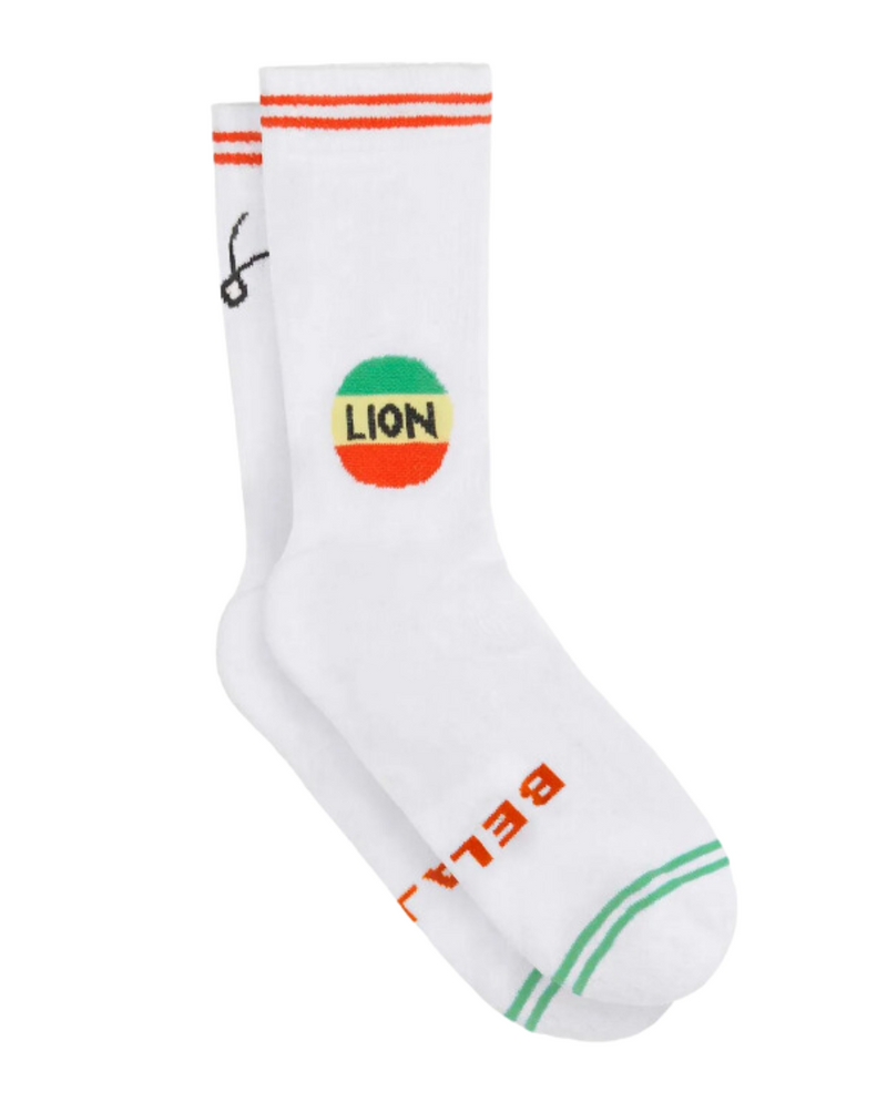 Lion Socks White