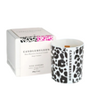 Pink Leopard Candle