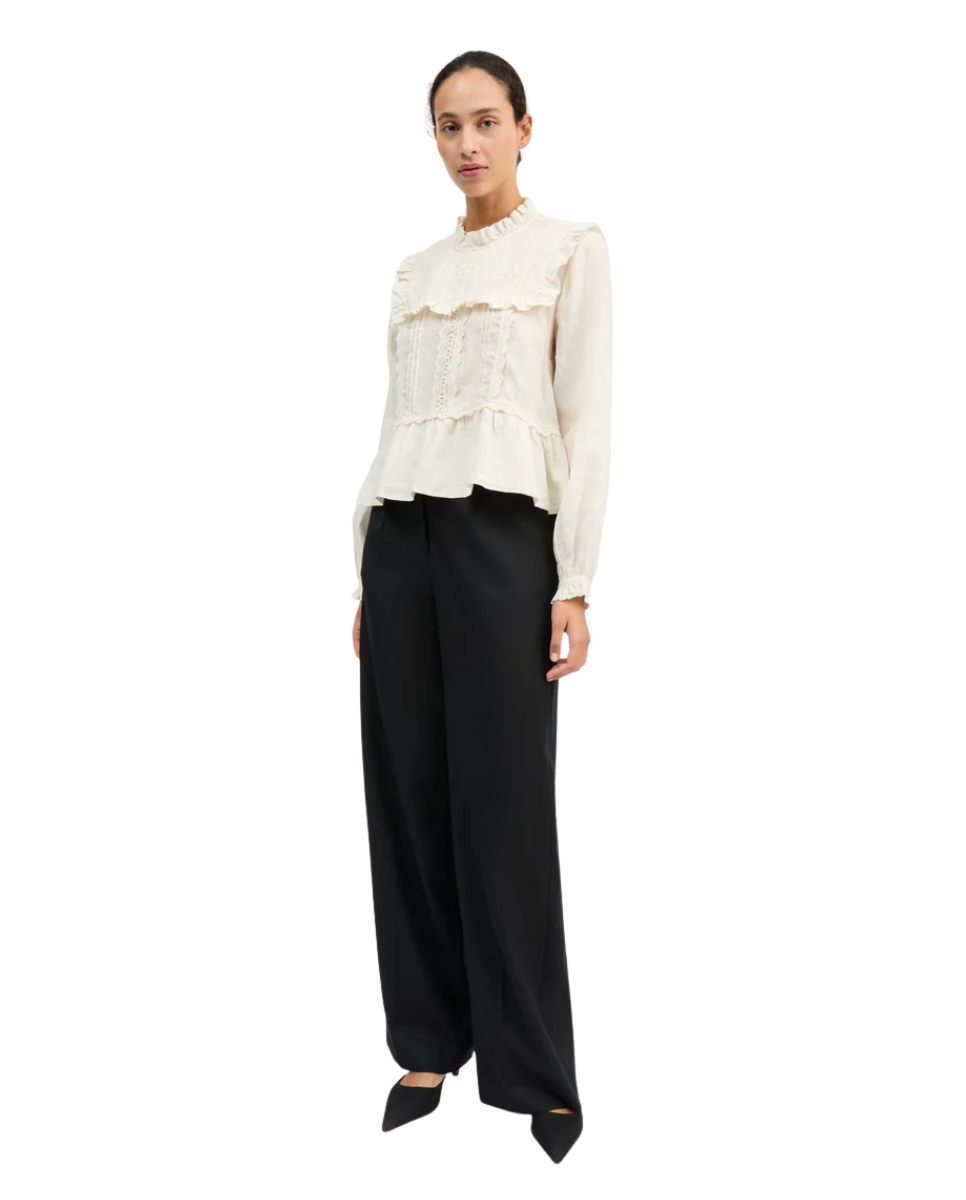 SKALL Jardin Long Sleeve Blouse Ecru