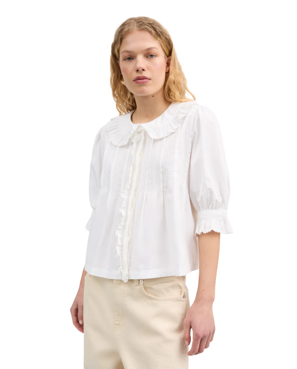 SKALL Viola blouse Optic White