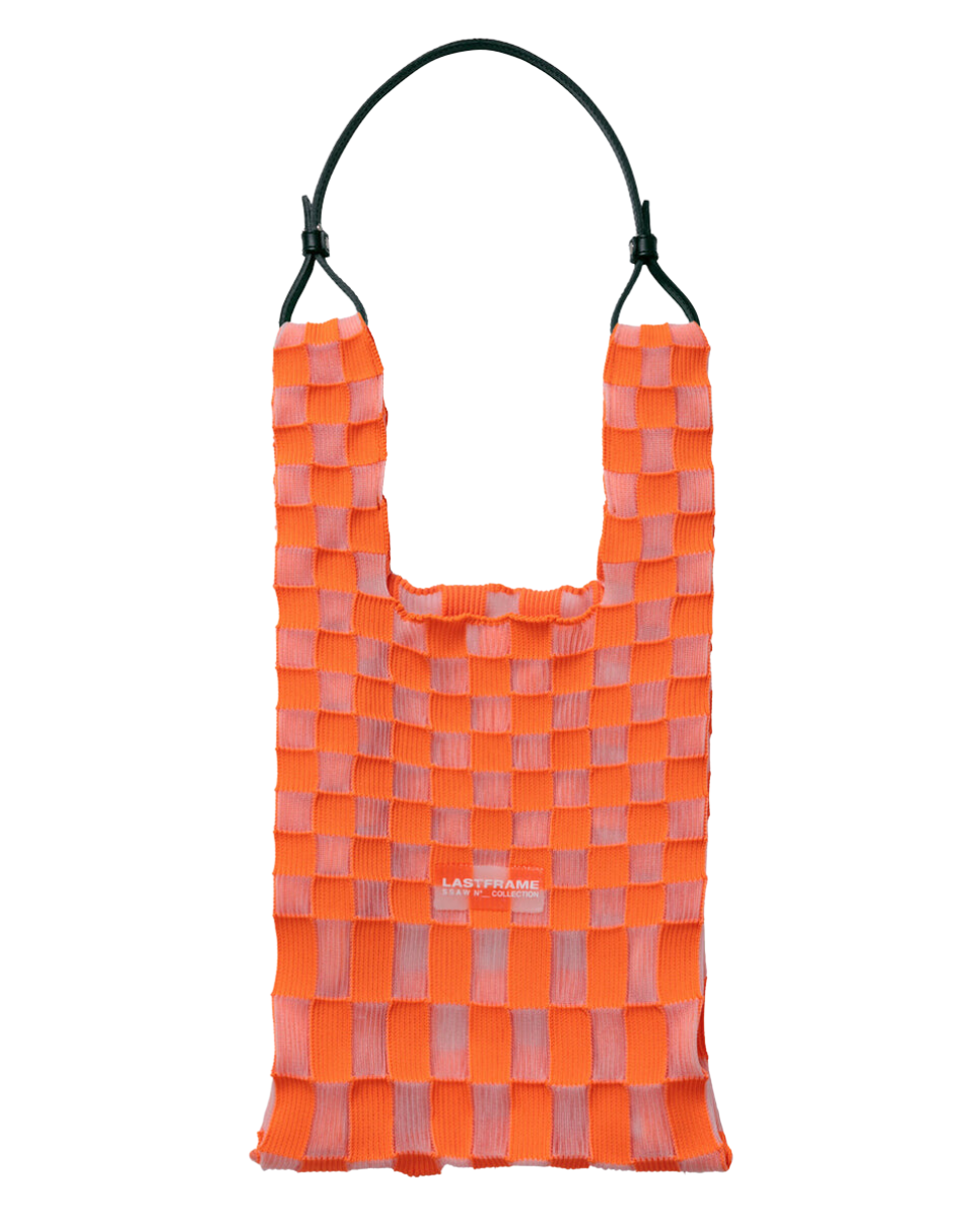 Orange see 2025 through bag