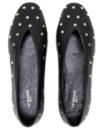 Regency Studded Slipper Black