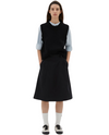 Panelled Scout Skirt Black