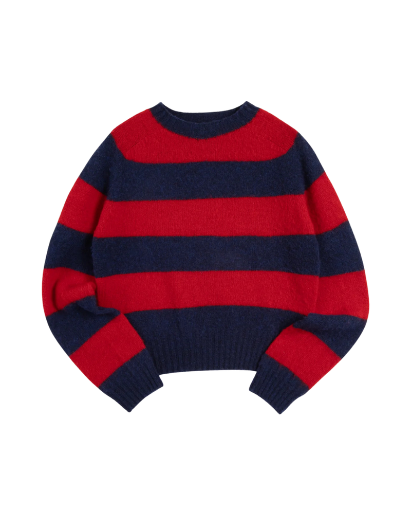 YMC Jets Stripe Jumper