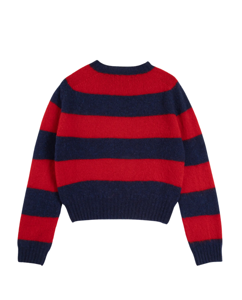 YMC Jets Stripe Jumper