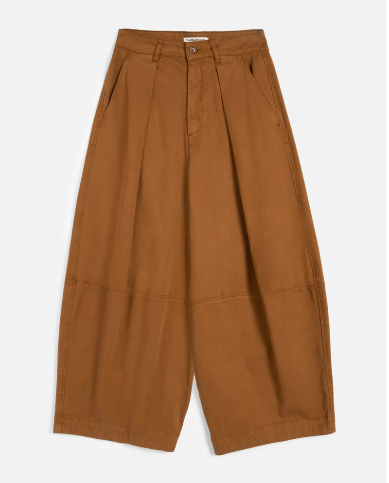 Deadbeat Cropped Trousers Clay