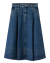 Nora Denim Skirt Blue