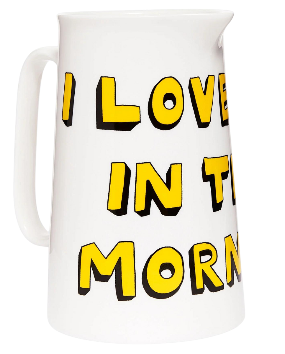 I Love You In The Morning Jug