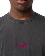 The Queen's Choice T-Shirt Washed Black