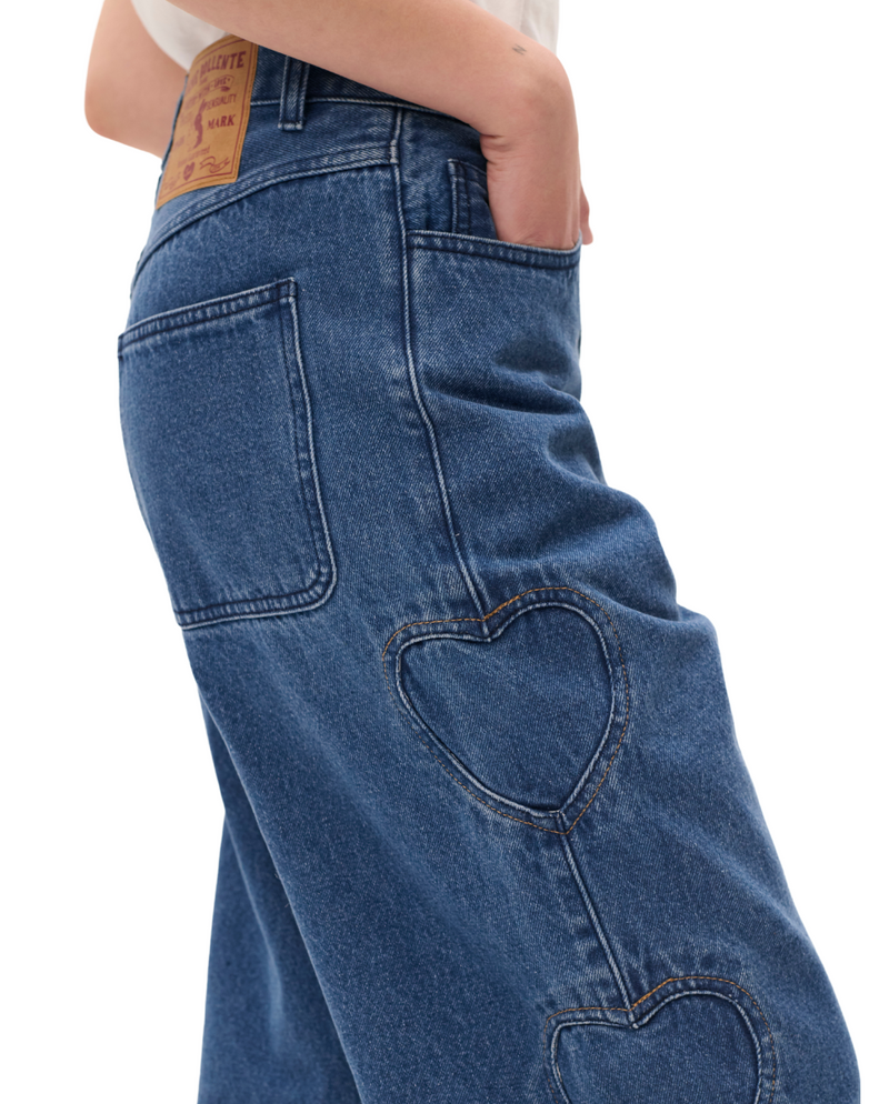 Country Crush Heart Seam Jeans