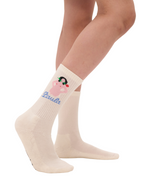 Paula And Angelo Off White Socks