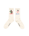 Paula And Angelo Off White Socks