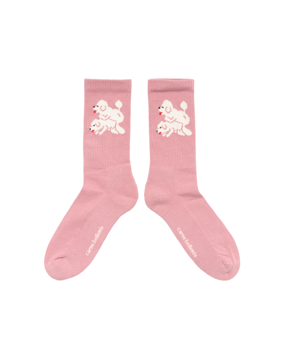 Snoop Dogs Socks in Pink