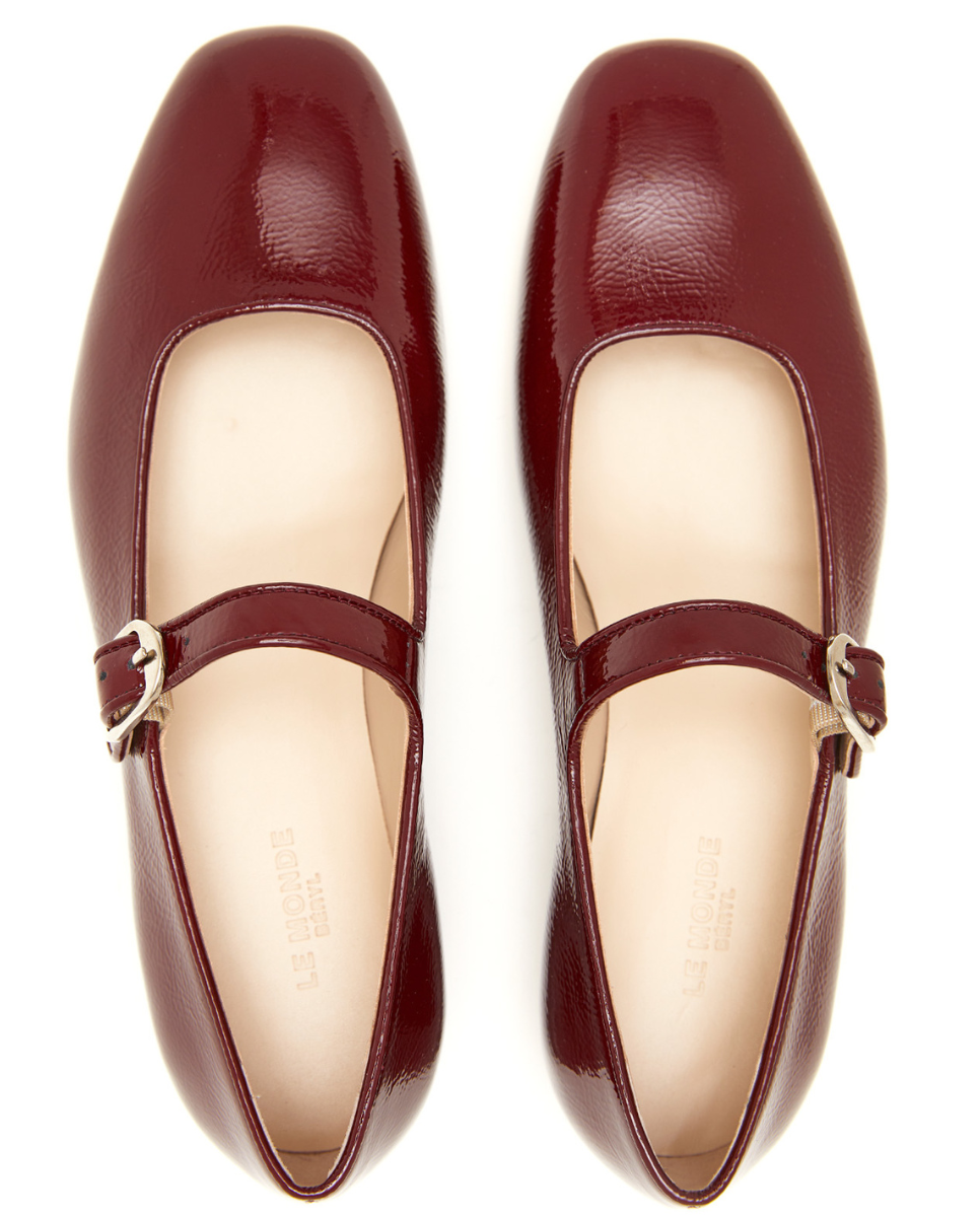 Mary Jane Square Oxblood