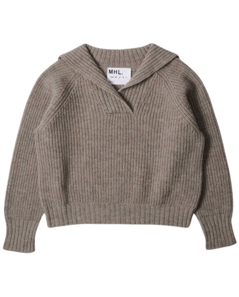 Sailor Collar Jumper Natural