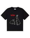 Les Lapins T-Shirt Black