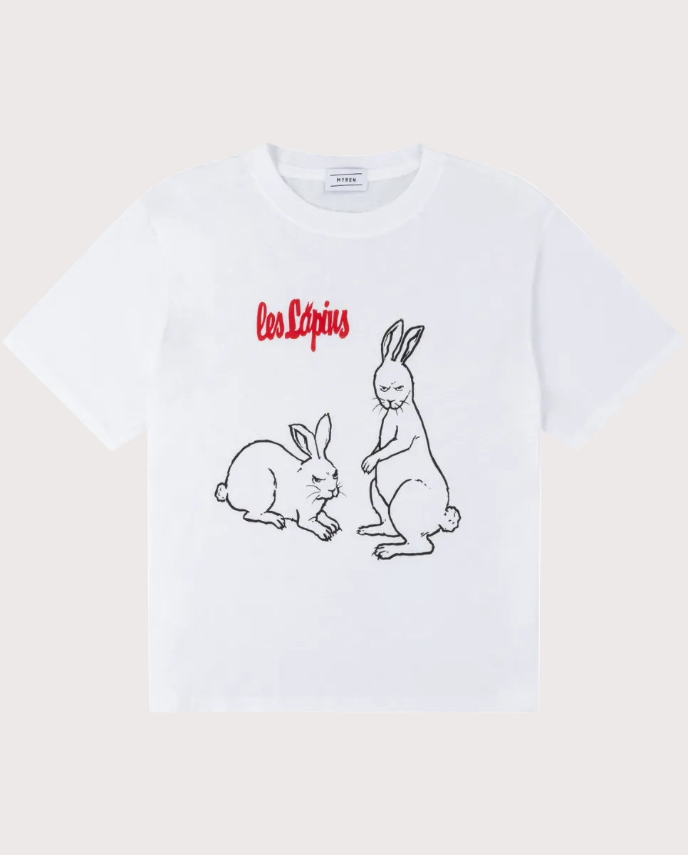 Les Lapins T-Shirt White