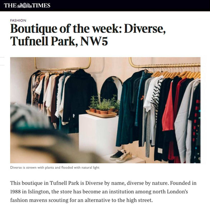 Diverse in the Media Sunday Times Fashion article