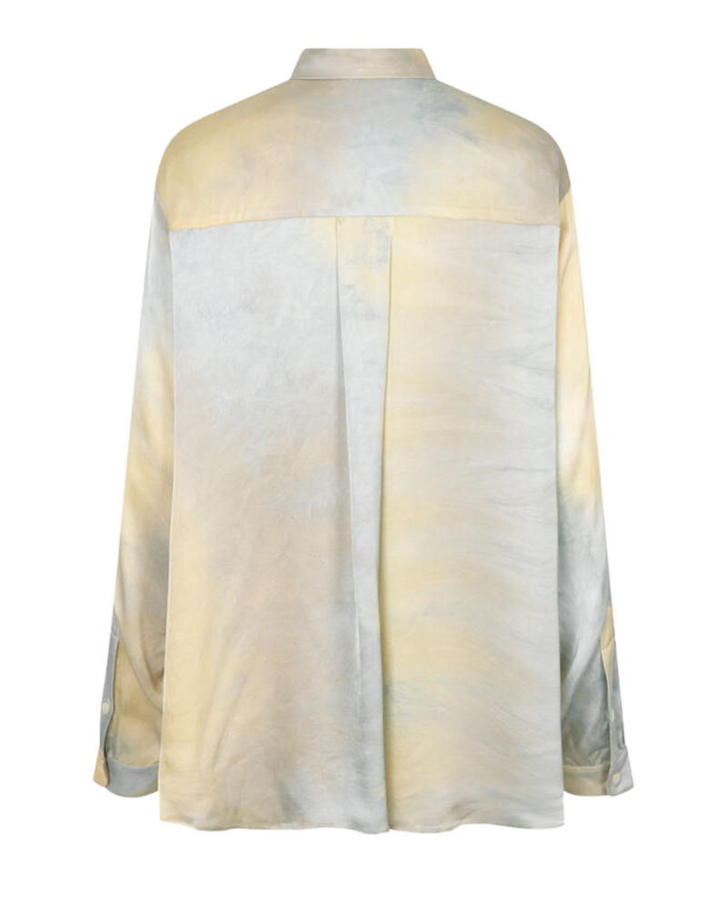 Saalfrida Shirt Ombre Cream