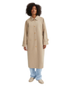 Macy Clay Sand Midi Coat