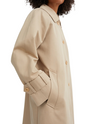 Macy Clay Sand Midi Coat