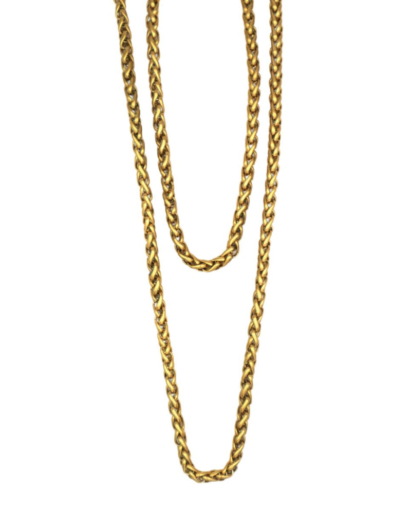 Christy double chain necklace