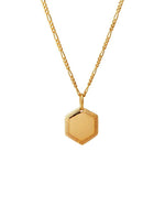 MARIA BLACK Kim necklace gold front-Diverse